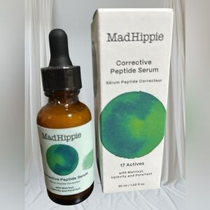 MADHIPPIE Corrective PEPTIDE  Serum.1.02 fl oz. Exp: 8/2027
Potent antioxidant